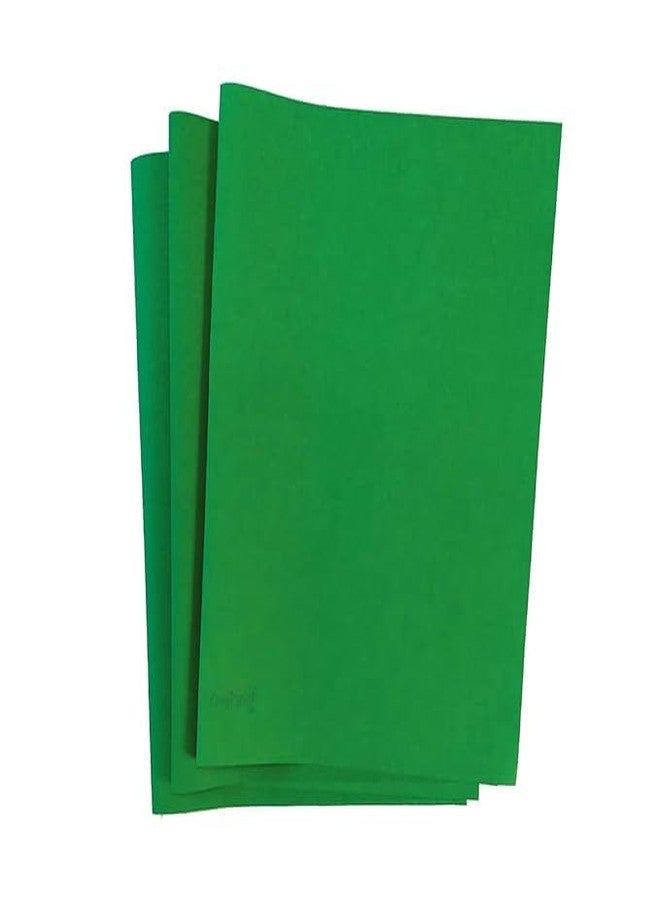 SEJASCOLLECTIONS | Pack of 10 | Dark Green, Bright, A1, BIG / FULL Size, Pastel Sheets/ Chart Paper, Used in art and craft, collage, projects, posters etc. Plain / Unrulled, Size: 70x56 centimeters, 200 GSM thickness. - Image 2